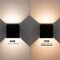 Modern Wall Sconce LED Waterproof Wall Lamp Aluminum with Adjustable Beam 10-Watt 4000K Cool White Indoor Outdoor for Bathroom Bedroom Corridor Living Room Stairs and Garden